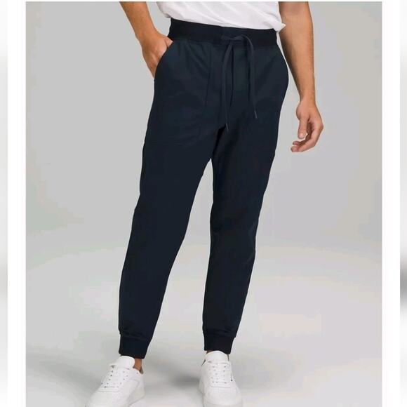 Lululemon ABC Men Jogger Pants Black LM5AMZS Size XXL Athleisure Casual - Picture 1 of 13